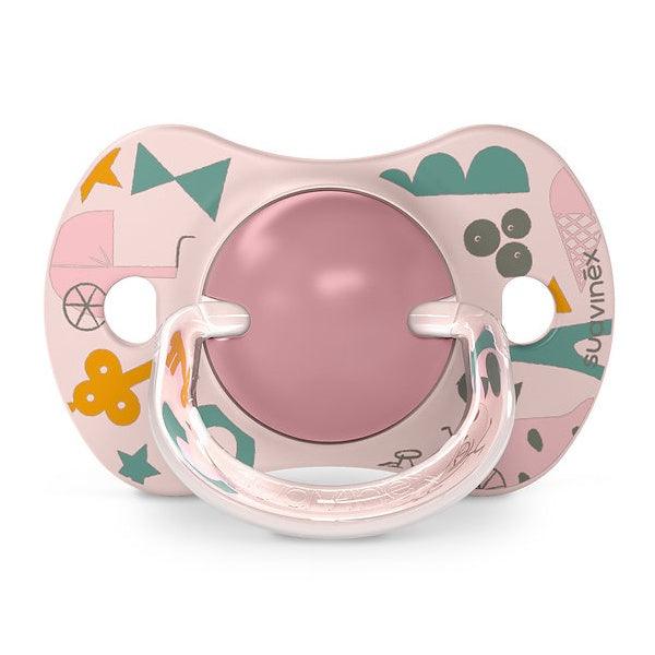 Suavinex - Chupetas Fisiológicas SX PRO "A Walk in The Park" Rosa - +18 meses
