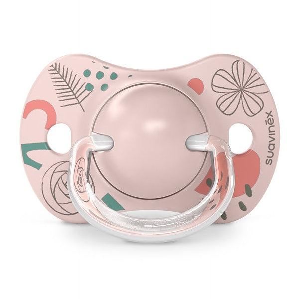 Suavinex - Chupetas Fisiológicas SX PRO "A Walk in The Park" Rosa - 6/18 meses