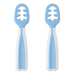 Kiokids - Conjunto de 2 Pré-Colheres Azul