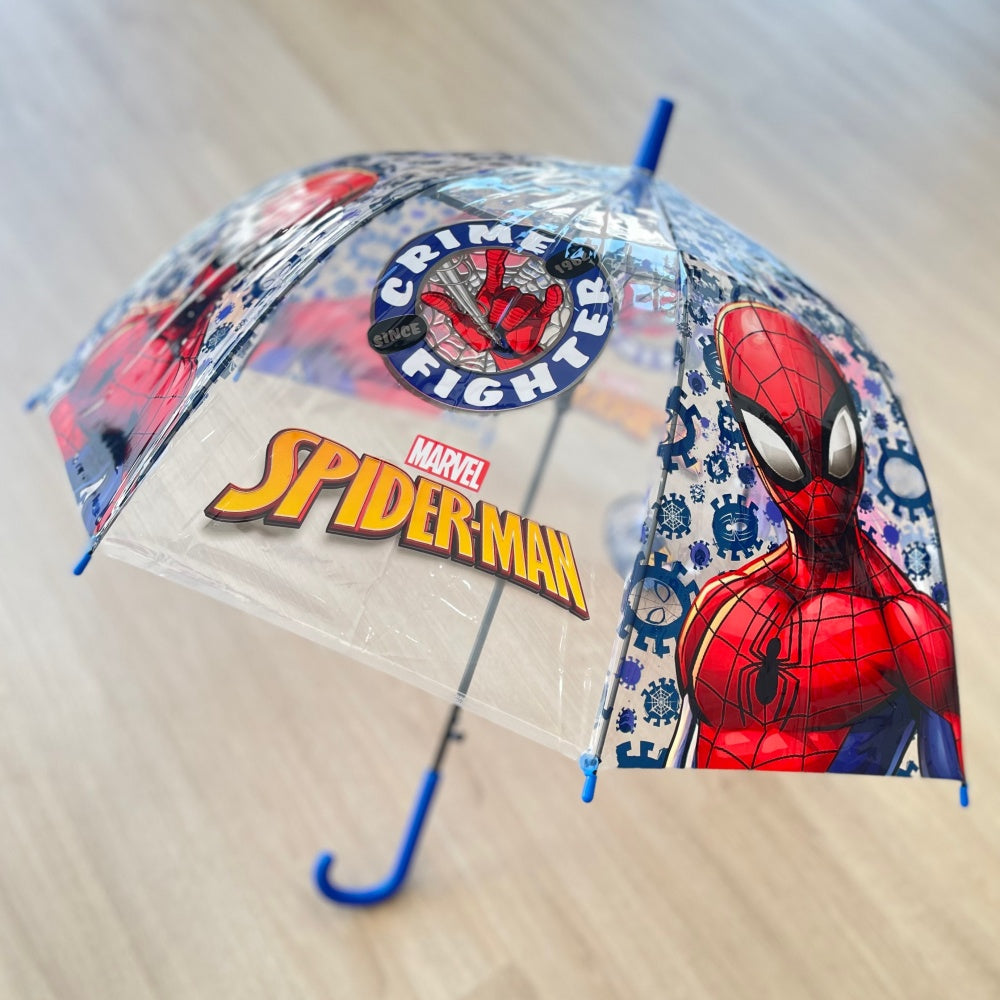 Spider Man - Guarda-Chuva Transparente 48 cm