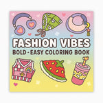 Livro para Colorir "Fashion Vibes"