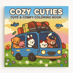 Livro para Colorir "Cozy Cuties"