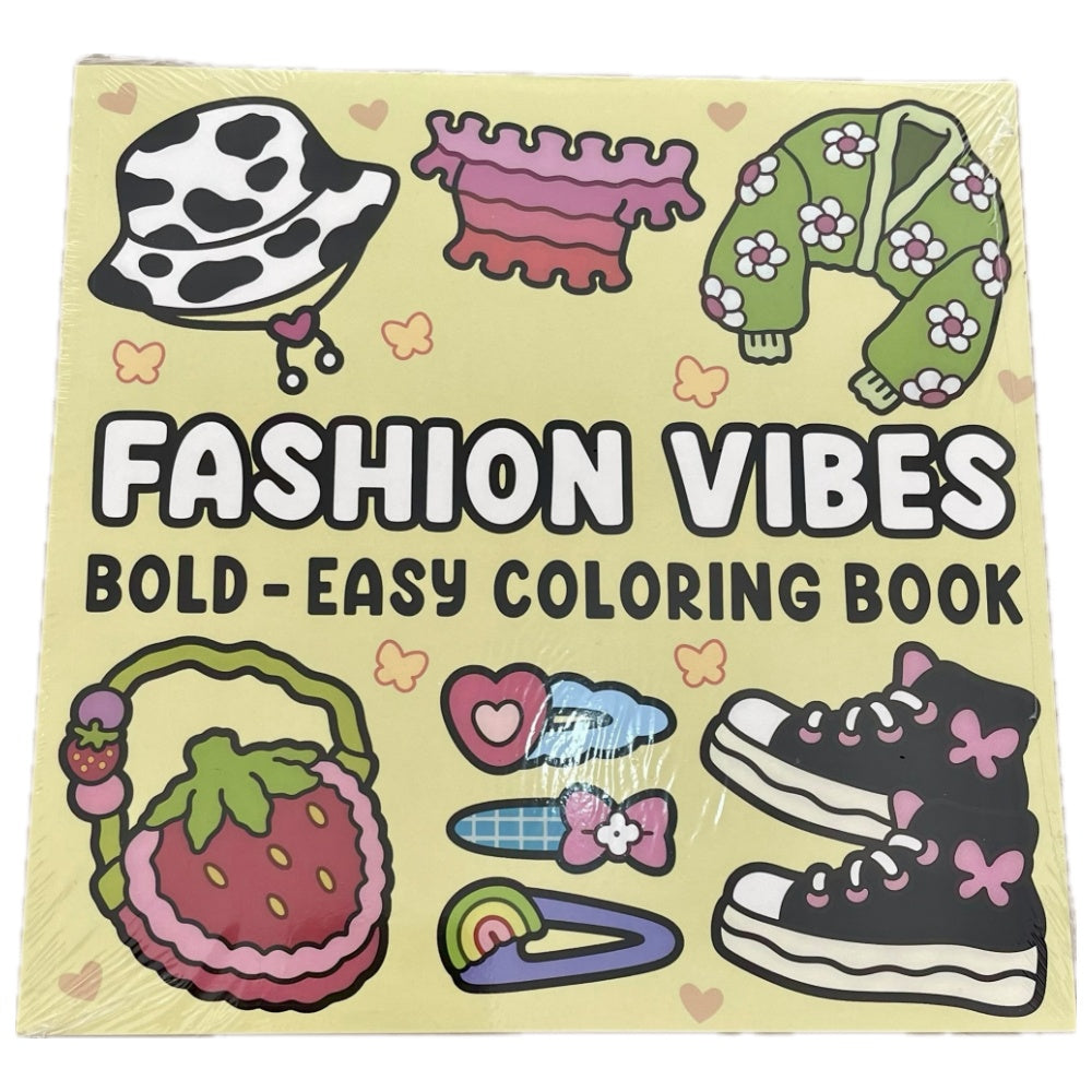 Livro para Colorir "Fashion Vibes"