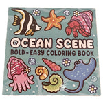 Livro para Colorir "Ocean Scene"