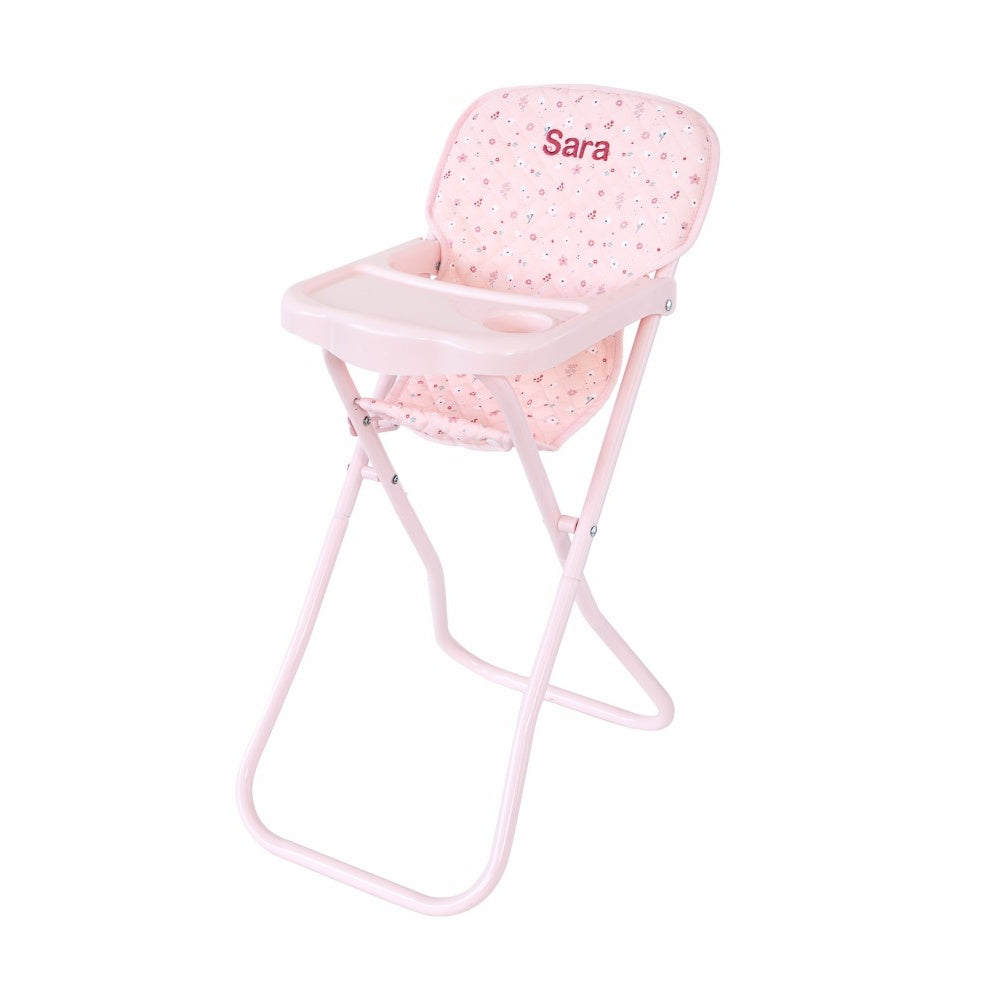 Monnëka - Cadeira Alta para Bonecas Flowers