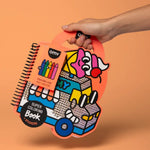 OMY - Livro para Colorir e Autocolantes YUMMI