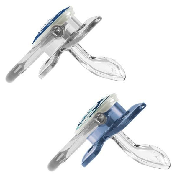 Dr. Brown's - Chupetes Prevent "Brillan en la Oscuridad" 0/6 meses - Azul