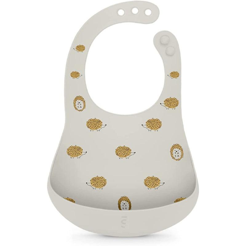 Suavinex - Set Baberos Silicona Erizo Amarillo/Crudo