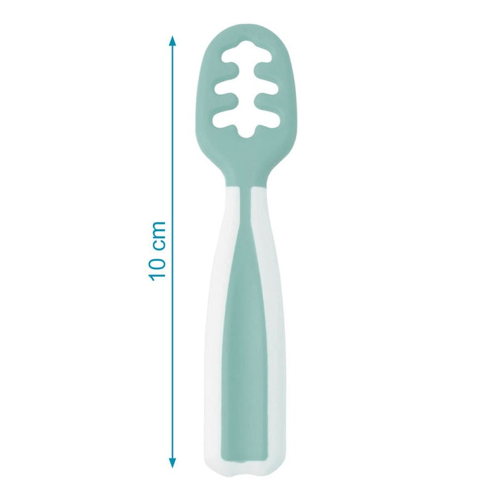 Kiokids - Conjunto de 2 Pré-Colheres Verde
