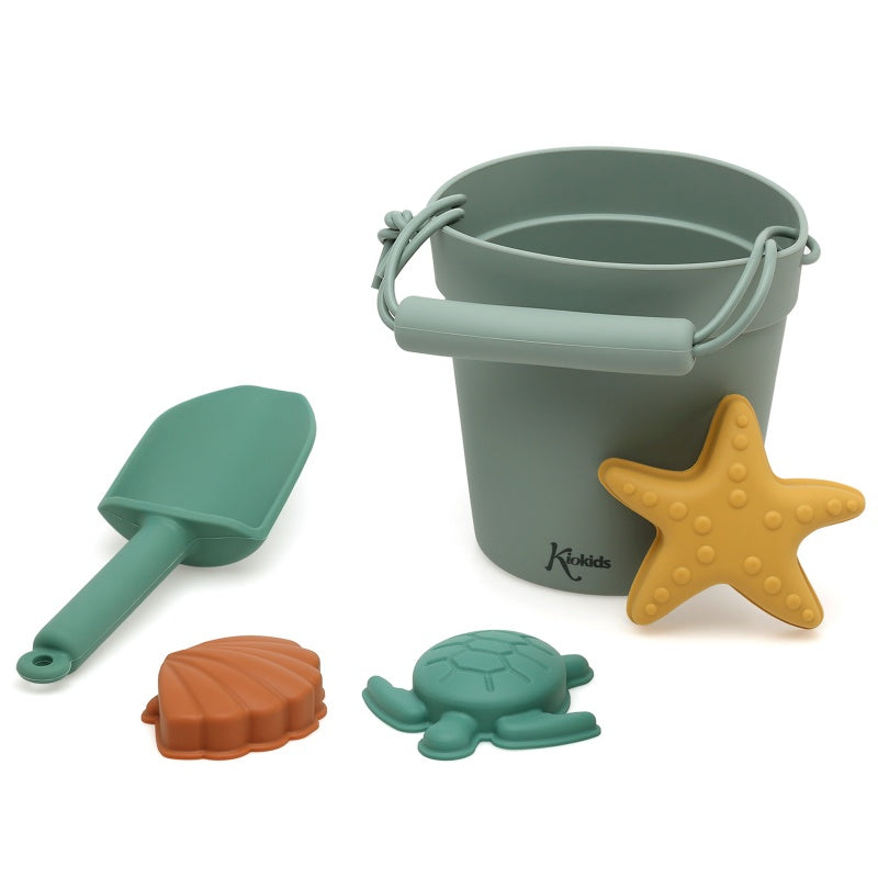 Kiokids - Conjunto de Praia Silicone - Verde