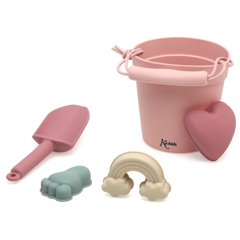 Kiokids - Conjunto de Praia Silicone - Rosa