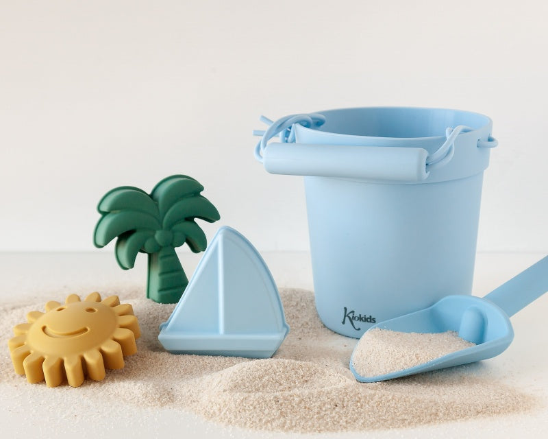 Kiokids - Conjunto de Praia Silicone - Azul