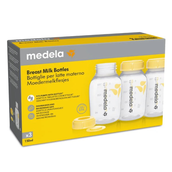 Medela - Conjunto 3 Frascos de Leite 150 ml