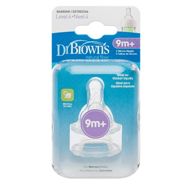 Dr. Brown’s – Tetina Options+ Boca Estreita Nível 4