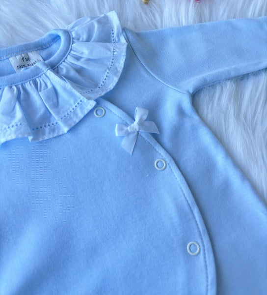 Babygrow Lacinho - Azul Bebé