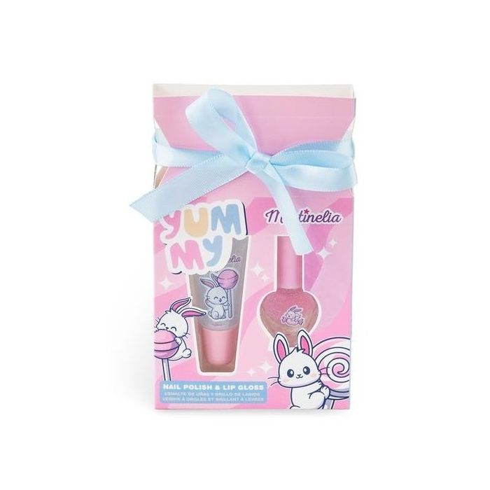 Martinelia - Conjunto Verniz para Unhas e Lip Gloss Yummi