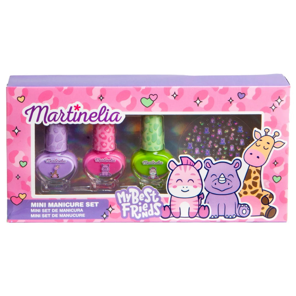 Martinelia - Conjunto de Vernizes + Autocolantes para Unhas My Best Friend