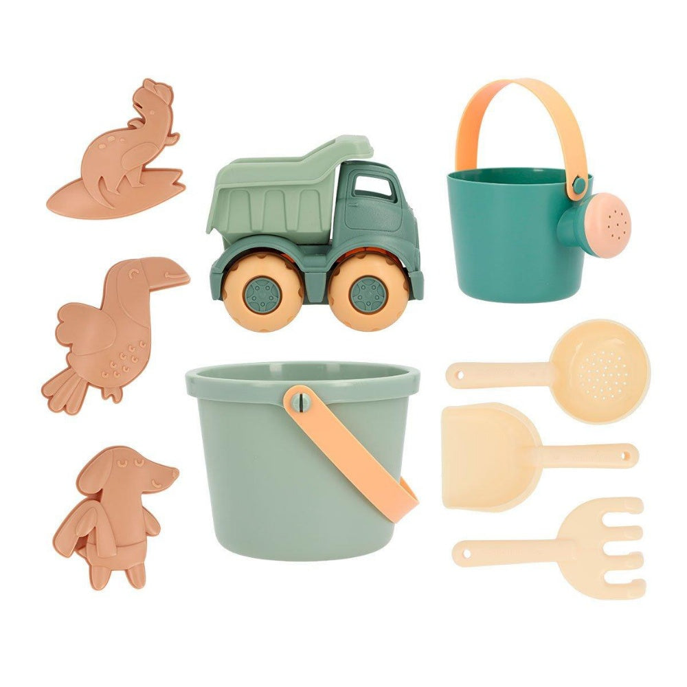 Monnëka - Conjunto Brinquedos de Praia - Sea Green