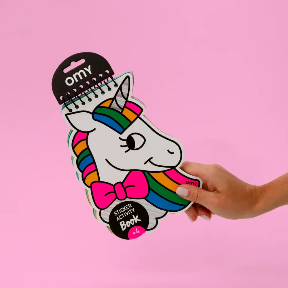 OMY - Livro de Autocolantes Unicórnio
