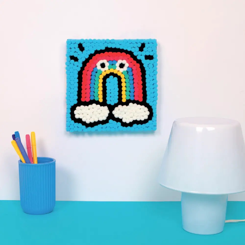 OMY - Arte com Pom Pom - Rainbow