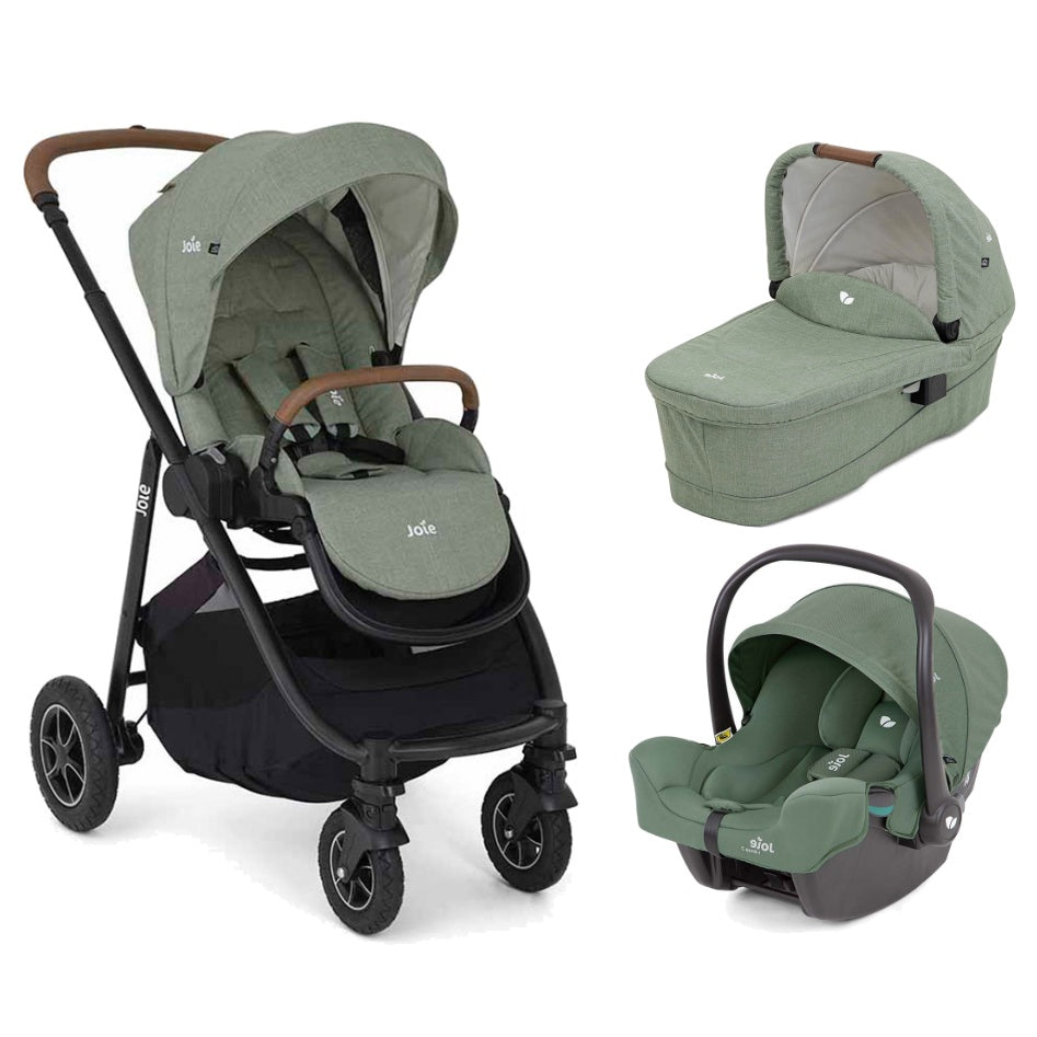 Joie - Trio Versatrax + I-Snug + Alcofa Rumble XL - Laurel