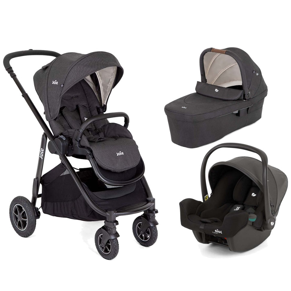 Joie - Trio Versatrax + I-Snug + Alcofa Rumble XL - Shale