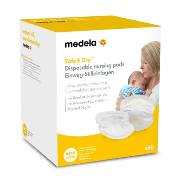 Medela - Protetores de Seios Descartáveis Safe & Dry™ - 60 und.