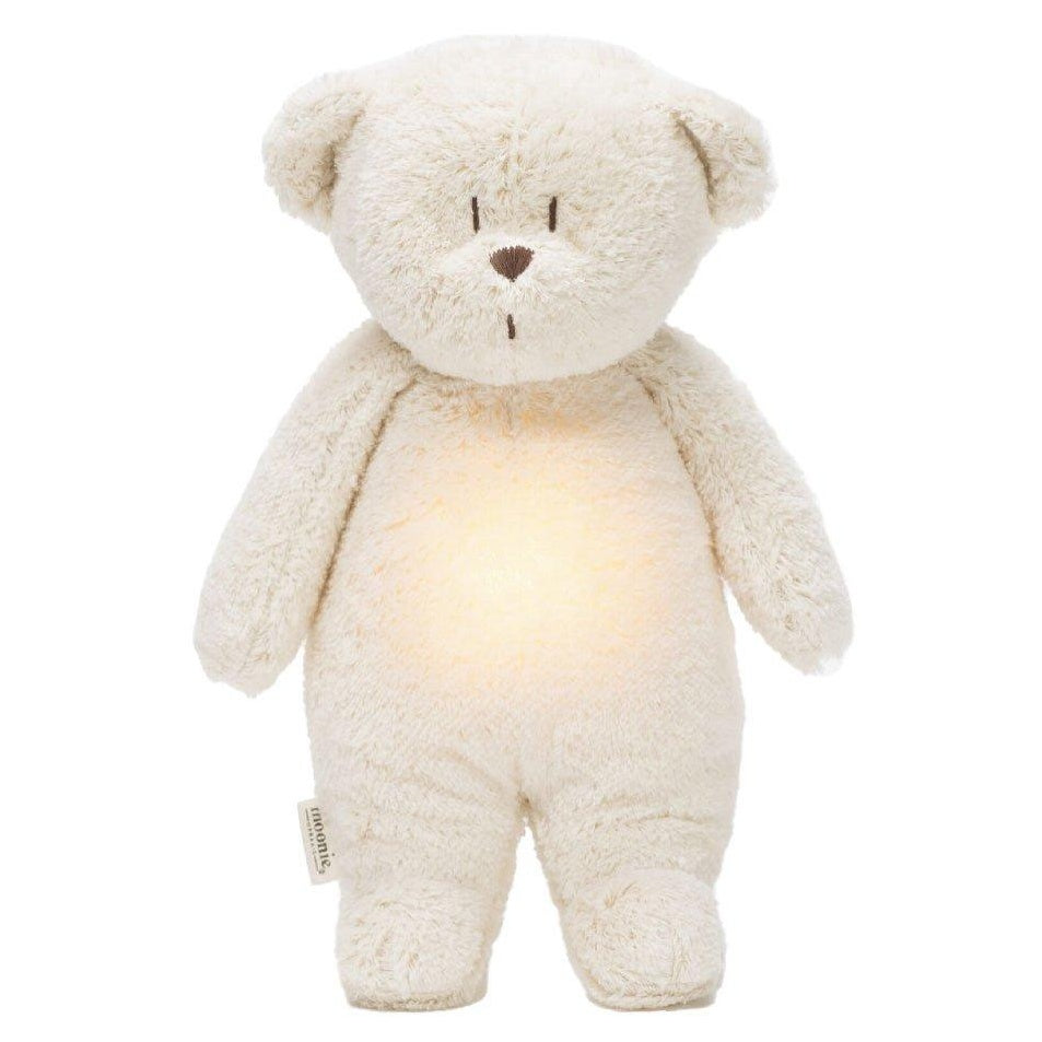 Moonie - Peluche Luz e Som Urso Polar Natur Orgânico