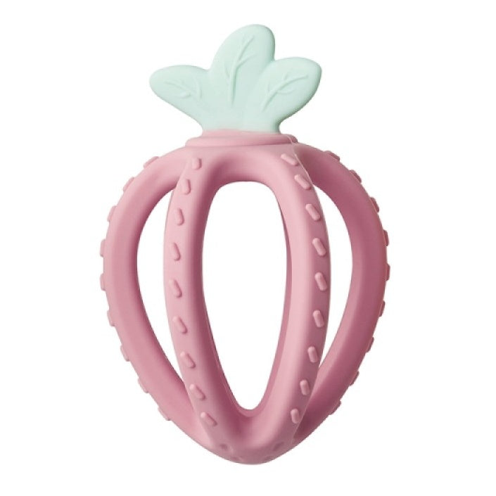 Saro - Mordedor Silicone Fresh Fruit - Rosa