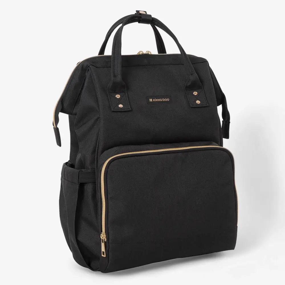 Kikka Boo - Mochila de Maternidade Siena - Preto/Dourado