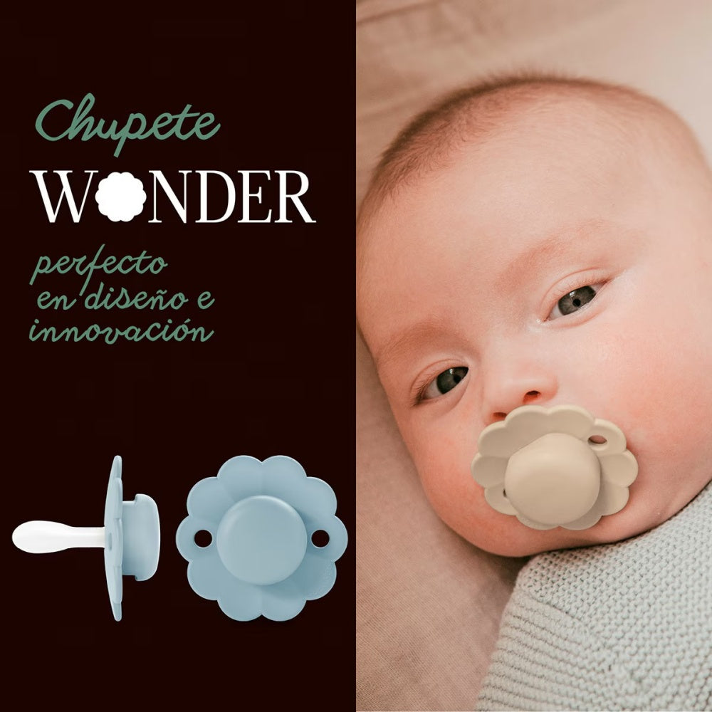 Suavinex - Chupeta Fisiológica SX PRO "Wonder" Soft Mauve Chalk - 0/6 meses