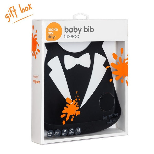 Make My Day - Babete de Silicone "Tuxedo"