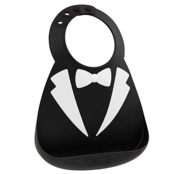 Make My Day - Babete de Silicone "Tuxedo"