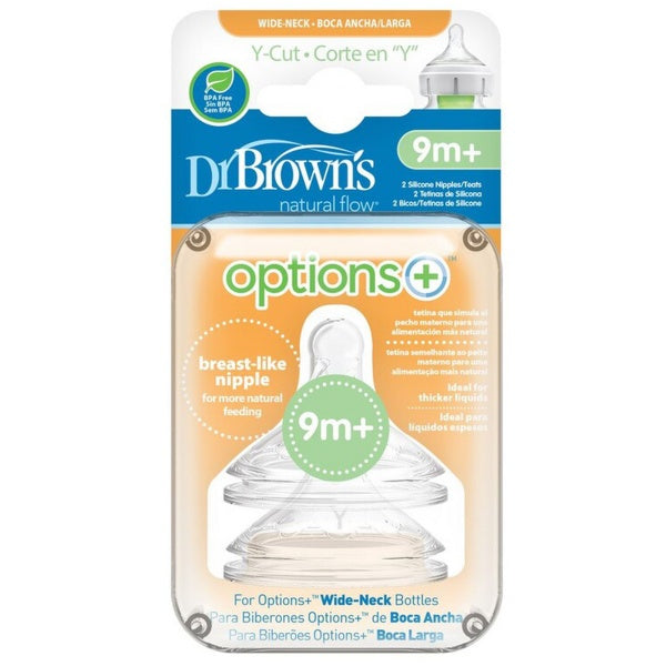 Dr. Brown’s – Tetina Options+ Boca Larga Corte em Y